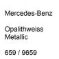 Preview: Mercedes-Benz, Opalithweiss Metallic, 659 / 9659.